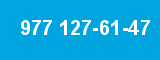977 127-61-47 977 127-61-47